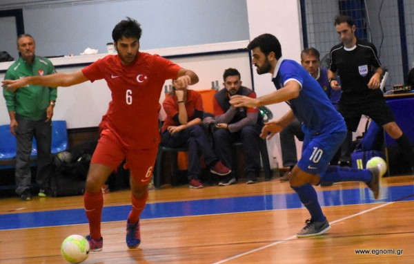 ΠΟΔΟΣΦΑΙΡΟ ΣΑΛΑΣ: Φιλική ήττα της Ελλάδας από την Τουρκία στη Χαλκίδα