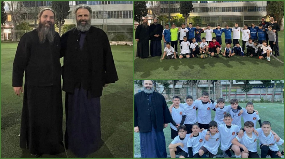 ΕΝΟΡΙΑ ΜΠΑΤΑΡΙΑ ΧΑΛΚΙΔΑΣ: Η ομάδα του κατηχητικού έπαιξε μπάλα στον Πειραιά