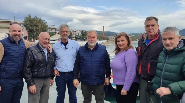 ΚΑΡΑΒΟΣ ΑΛΙΒΕΡΙΟΥ: Συνάντηση αντιδημάρχων με στελέχη του ΟΛΝΕ