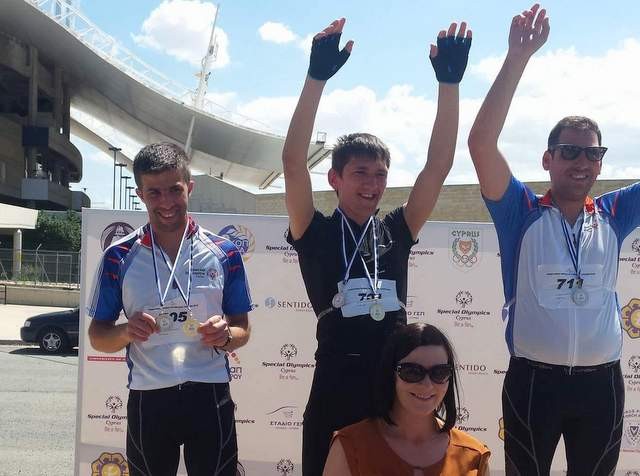 Επέστρεψε από την Κύπρο με δύο μετάλλια ο Βασίλης Γραμματικός
