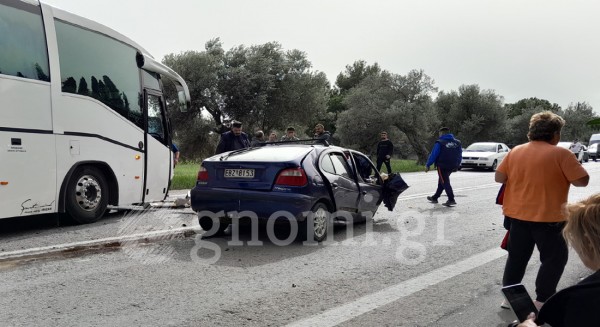 ΘΑΝΑΤΗΦΟΡΟ ΤΡΟΧΑΙΟ-ΕΡΕΤΡΙΑ: Οδηγός ΙΧ τράκαρε με λεωφορείο του ΚΤΕΛ Εύβοιας και σκοτώθηκε
