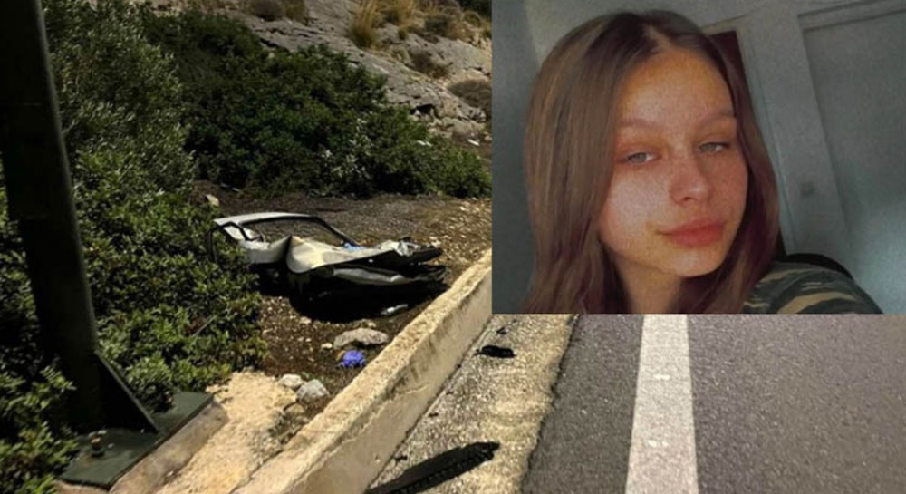 Θρήνος για τη 18χρονη Στελλίνα που σκοτώθηκε ακαριαία στο φρικτό τροχαίο της Βάρκιζας (Video)