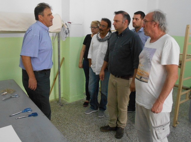 Το Τμήμα Δικαιωμάτων του ΣΥΡΙΖΑ επισκέφτηκε την Φυλακή Χαλκίδας