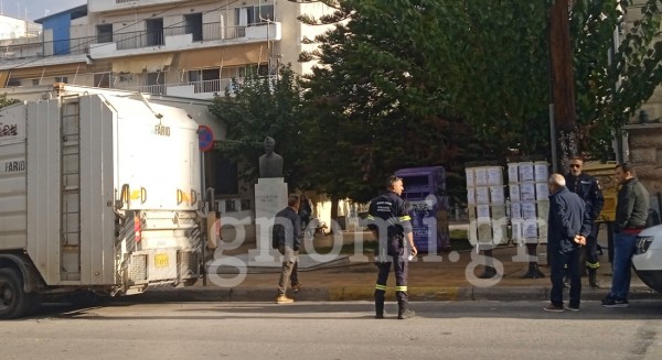ΧΑΛΚΙΔΑ: Απομακρύνθηκαν οι άστεγοι από το κτήριο του πρωην ΕΚΑΒ