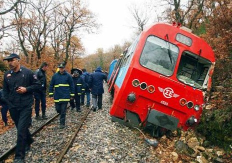 Εκτροχιάστηκε τρένο τα ξημερώματα