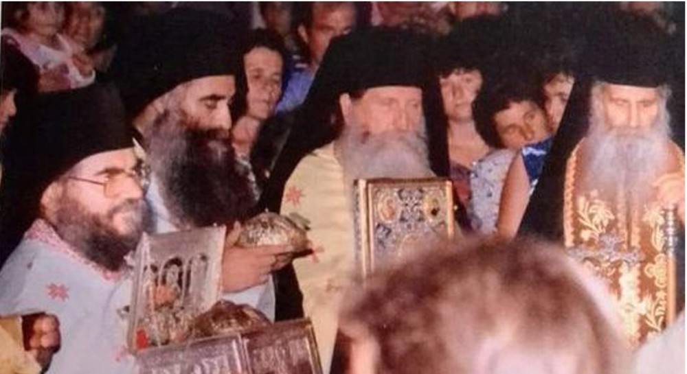 Μονή Οσίου Δαυίδ: Ιστορική φωτογραφία από τον Εσπερινό της Μεταμόρφωσης του Σωτήρος πριν από 32 χρόνια