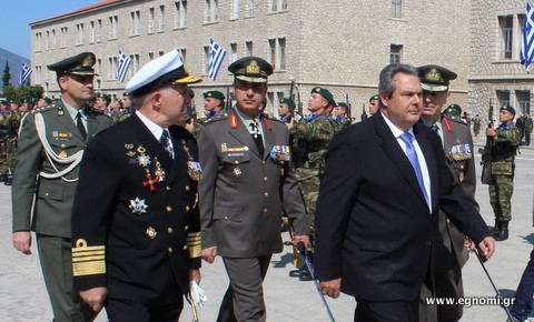 ΣΧΟΛΗ ΠΕΖΙΚΟΥ ΧΑΛΚΙΔΑΣ: Ο Πάνος Καμμένος τίμησε τη γιορτή του Αγίου Γεωργίου