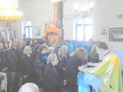 Ο Μητροπολίτης στο μνημόσυνο του άτυχου ποδοσφαιριστή στο Μετόχι