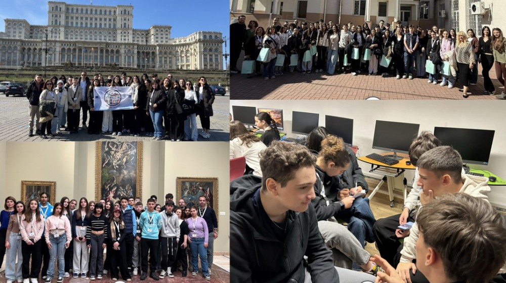 ΒΑΘΥ ΑΥΛΙΔΑΣ: Συναρπαστικές εμπειρίες στο Βουκουρέστι για 25 μαθητές του Γυμνασίου