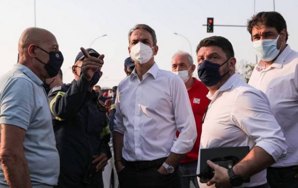 Μητσοτάκης: Δόξα τω Θεώ δεν είχαμε ανθρώπινη απώλεια (VIDEO)