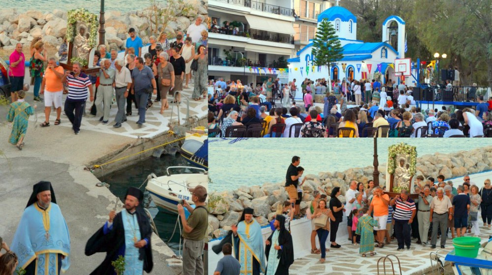 ΚΑΝΑΠΙΤΣΑ ΧΑΛΚΙΔΑΣ: Λαμπρή γιορτή για την Παναγία την Λαγκαδιώτισσα