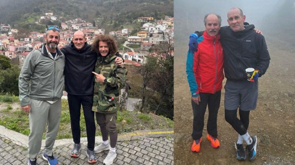 ΠΑΝΑΓΙΩΤΗΣ ΑΓΓΕΛΟΠΟΥΛΟΣ: Ο πρόεδρος του Ολυμπιακού έτρεξε στα βουνά της Εύβοιας και έφαγε γαλακτομπούρεκο στη Σέτα