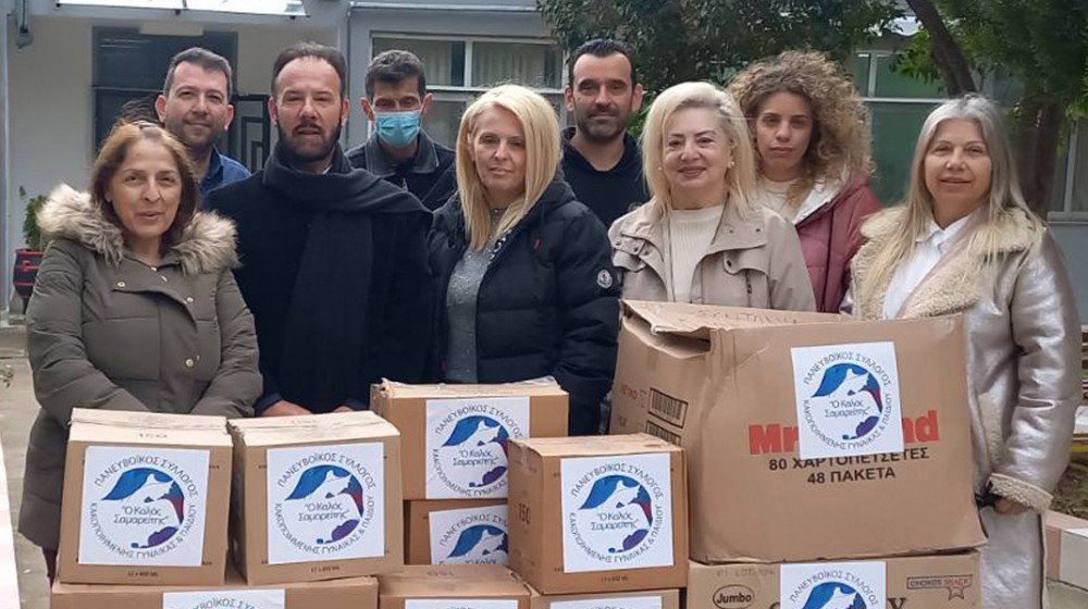 Είδη πρώτης ανάγκης από τον Καλό Σαμαρείτη στο Σωφρονιστικό κατάστημα Νέων-Ανηλίκων Αυλώνα