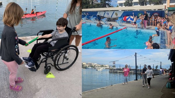 20ο ΔΗΜΟΤΙΚΟ ΧΑΛΚΙΔΑΣ: Κολύμβηση -Υδατοσφαίριση και σκυταλοδρομία για το Συν υπάρχειν
