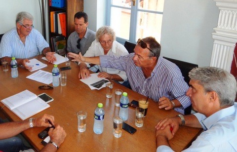 Σύσκεψη για τον εκσυγχρονισμό του λιμανιού στο Κυμάσι Μαντουδίου