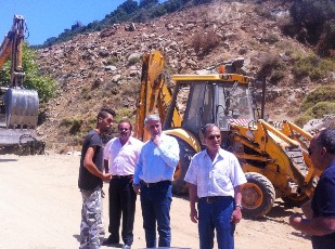 Περιοδεία στα χωριά της Νότιας Καρυστίας