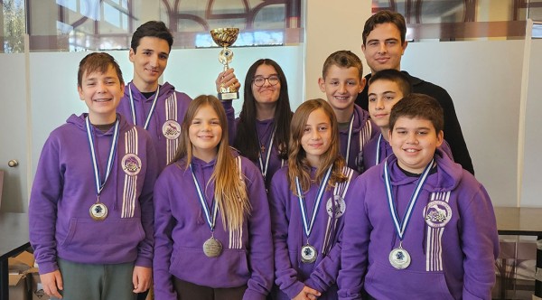 ΕΥΒΟΪΚΗ ΕΝΩΣΗ ΣΚΑΚΙΣΤΩΝ: Δεύτερη στην Ελλάδα η ομάδα Παίδων-Κορασίδων