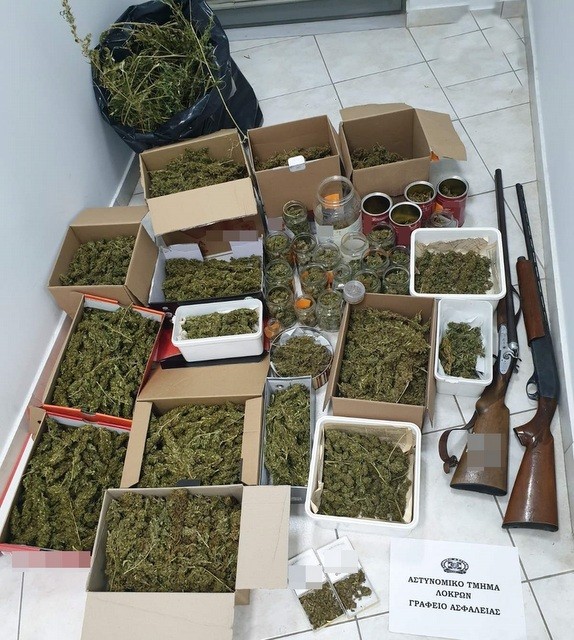 ΑΤΑΛΑΝΤΗ: Μεγάλη ποσότητα χασίς κατείχαν δύο Έλληνες 42 και 38 ετών