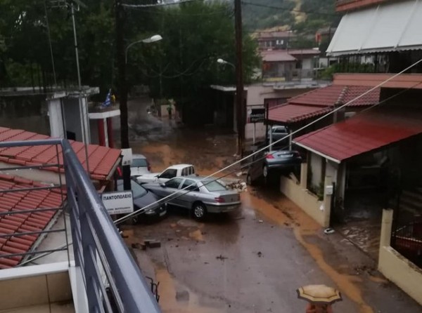 ΕΥΒΟΙΑ-ΚΑΚΟΚΑΙΡΙΑ: Εικόνα καταστροφής από την Μακρυκάπα