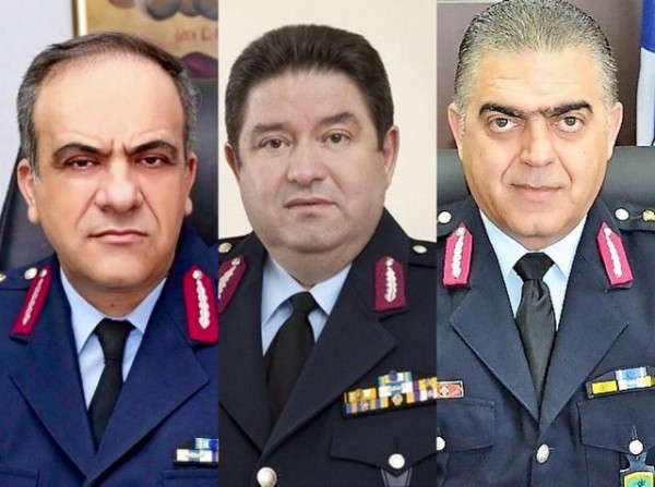 Τοποθετήθηκαν οι Αντιστράτηγοι της Ελληνικής Αστυνομίας με απόφαση του Αρχηγού