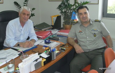 Ο Δήμαρχος τα είπε με τον Ταξίαρχο