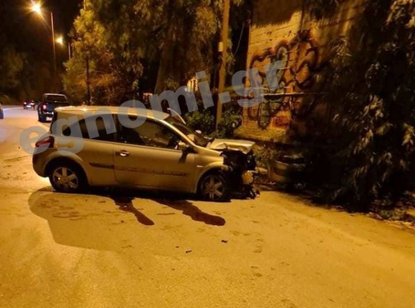 ΧΑΛΚΙΔΑ: Τροχαίο ατύχημα το βράδυ της Δευτέρας στα παλιά Σφαγεία