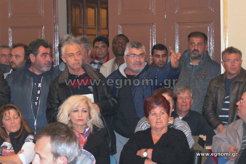 ΤΟΠΙΚΟ ΣΥΜΒΟΥΛΙΟ ΧΑΛΚΙΔΑΣ: Επεισοδιακή η συνεδρίαση με φωνές διαμαρτυρίας