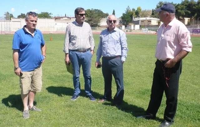 Κλήθηκε ειδικός για την βελτίωση του χλοοτάπητα στο Εθνικό Στάδιο Χαλκίδας
