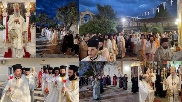 ΧΑΛΚΙΔΑ: Λαμπρή γιορτή στο ναό της Ζωοδόχου Πηγής στην Έξω Παναγίτσα