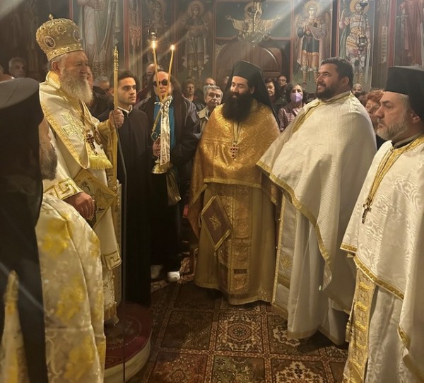 ΨΑΧΝΑ: Πανηγύρισε την Τρίτη του Πάσχα η Μονή του Οσίου Ιωάννη Καλυβίτη