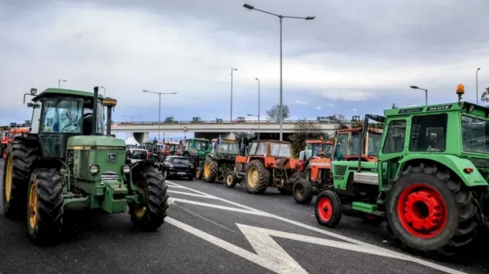 Κυκλοφοριακές εκτροπές στην Εθνική Οδό λόγω αγροτικών κινητοποιήσεων