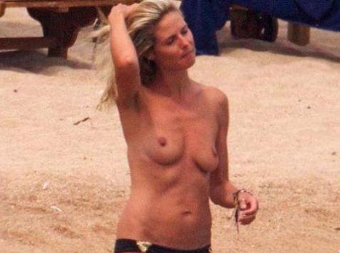 Topless Χάιντι Κλουμ!