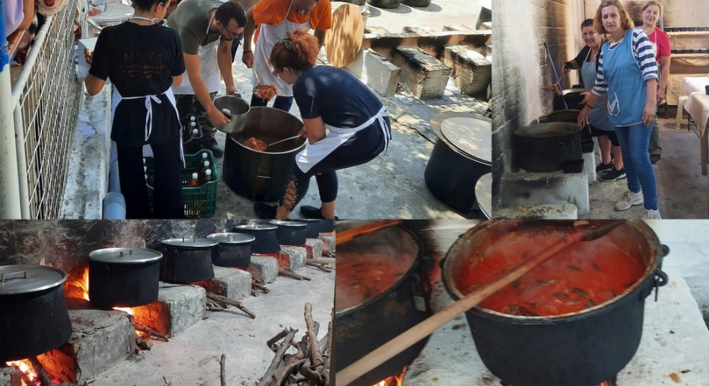 ΟΞΥΛΙΘΟΣ ΕΥΒΟΙΑΣ: Τηρήθηκε και φέτος το έθιμο με το στιφάδο της Παναγίας (φωτό)