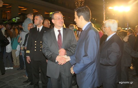 Θερμή χειραψία Ζεμπίλη-Συμεών Κεδίκογλου