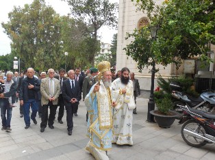 Τιμήθηκε στη Χαλκίδα η σύναξη των Κυπρίων Αγίων