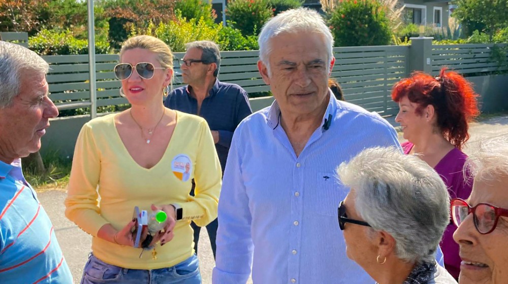ΕΛΕΝΗ ΚΟΥΤΡΑ: Μαζί με τον Γιώργο Σπύρου για τους κατοίκους του Ληλαντίου