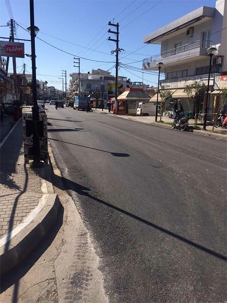ΑΡΤΑΚΗ: Νέος ασφαλτοτάπητας στον κεντρικό δρόμο