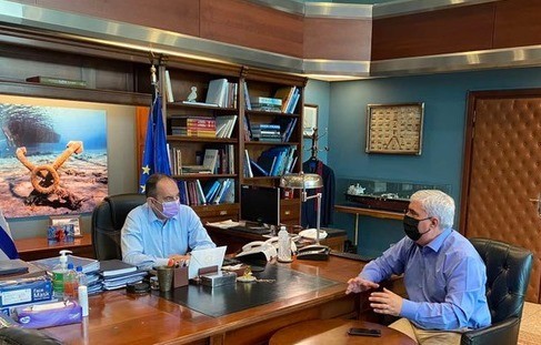 Διαδοχικές συναντήσεις του Σίμου Κεδίκογλου με υπουργούς  για την ανασυγκρότηση της Βόρειας Εύβοιας