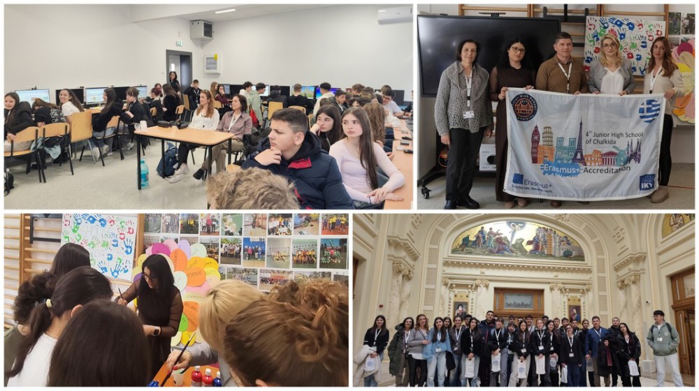 Αξέχαστες εμπειρίες στο Βουκουρέστι για μαθητές και εκπαιδευτικούς του 4ου Γυμνασίου Χαλκίδας