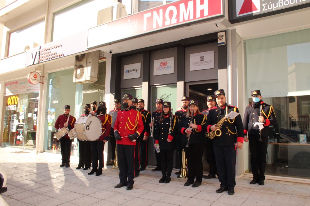 Η Φιλαρμονική Χαλκίδας στα γραφεία της ΓΝΩΜΗΣ! (VIDEO)