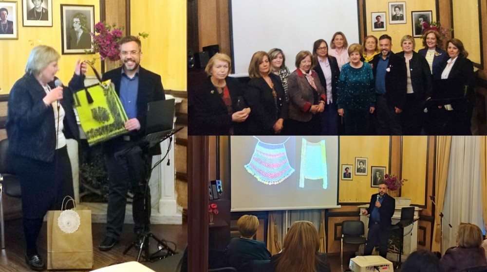 ΧΑΛΚΙΔΑ: Ο σχεδιαστής κοσμημάτων ενθουσίασε τις κυρίες του Λυκείου Ελληνίδων