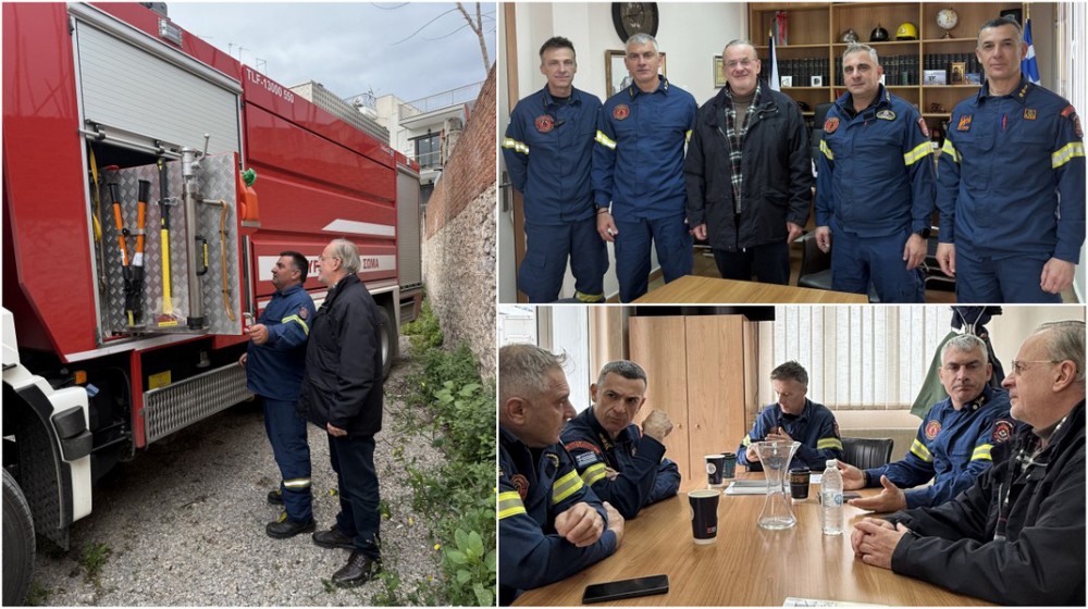 Ενίσχυση με 11 νέα οχήματα για την Πυροσβεστική Υπηρεσία Εύβοιας