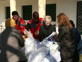 Συσσίτιο απόρων στη Xαλκίδα