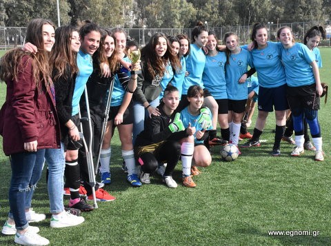 ΤΕΛΙΚΟΣ ΠΟΔΟΣΦΑΙΡΟΥ ΚΟΡΙΤΣΙΩΝ: Το 3ο λύκειο Χαλκίδας στην κορυφή της Εύβοιας