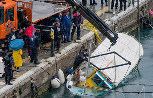 ΣΚΟΠΕΛΟΣ: Βυθίστηκε το επαγγελματικό αλιευτικό σκάφος του Βασίλη Κουρκουλιώτη στο παλιό λιμάνι (φωτό)