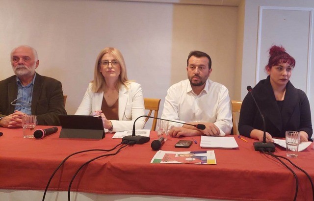 ΧΑΛΚΙΔΑ: Παππάς και Αυγέρη παρουσίασαν τις εθνικές προτεραιότητες του ΣΥΡΙΖΑ