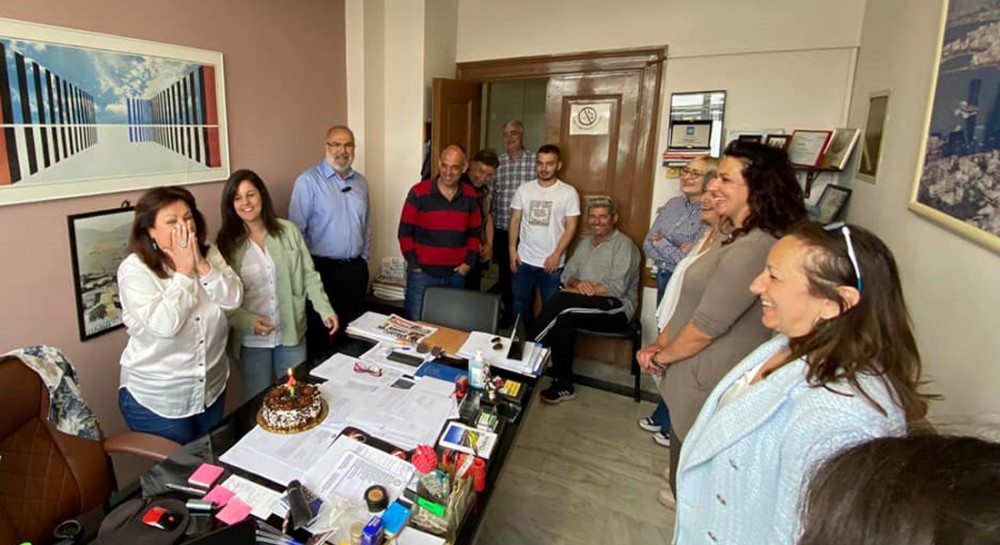 Τούρτα-έκπληξη για την Ελένη Αϊδίνη