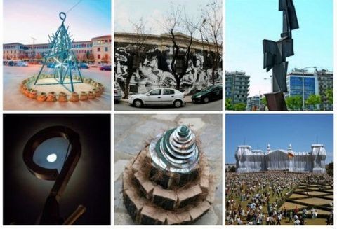 Εικαστικές παρεμβάσεις με αναφορές στις αλλαγές του αστικού τοπίου της Χαλκίδας