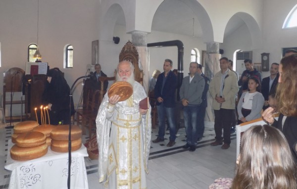 ΕΞΩΤΕΡΙΚΟΙ ΦΡΟΥΡΟΙ ΦΥΛΑΚΗΣ ΧΑΛΚΙΔΑΣ: Τίμησαν τον Αγιο Λογγίνο στο μοναστήρι της Παναγίας Μυρτιδιώτισσας