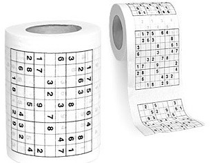 Sudoku σε χαρτί υγείας!